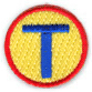 t soccer ball patch