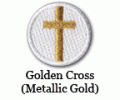 Golden Cross Patch